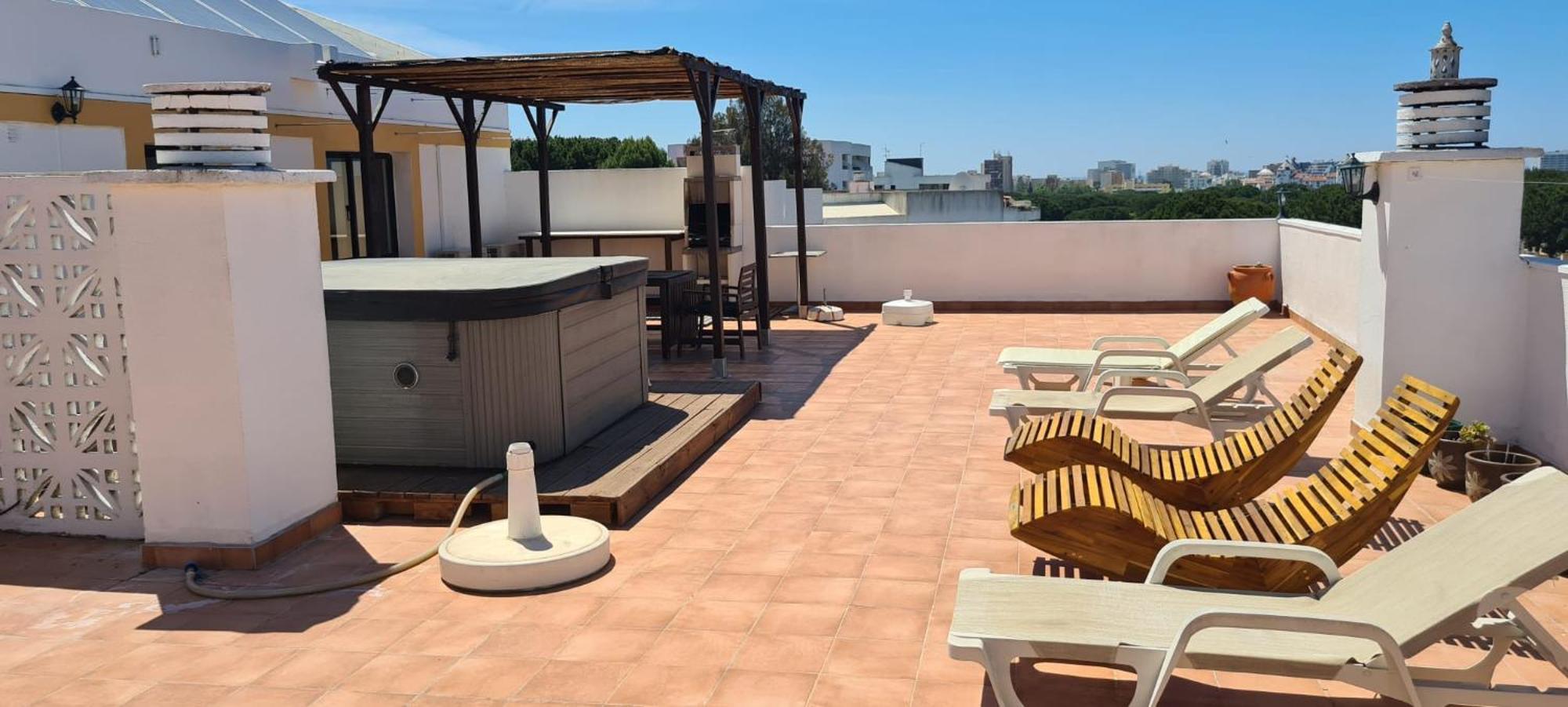 Apartamento Penthouse With Panoramic View Vilamoura Exterior foto