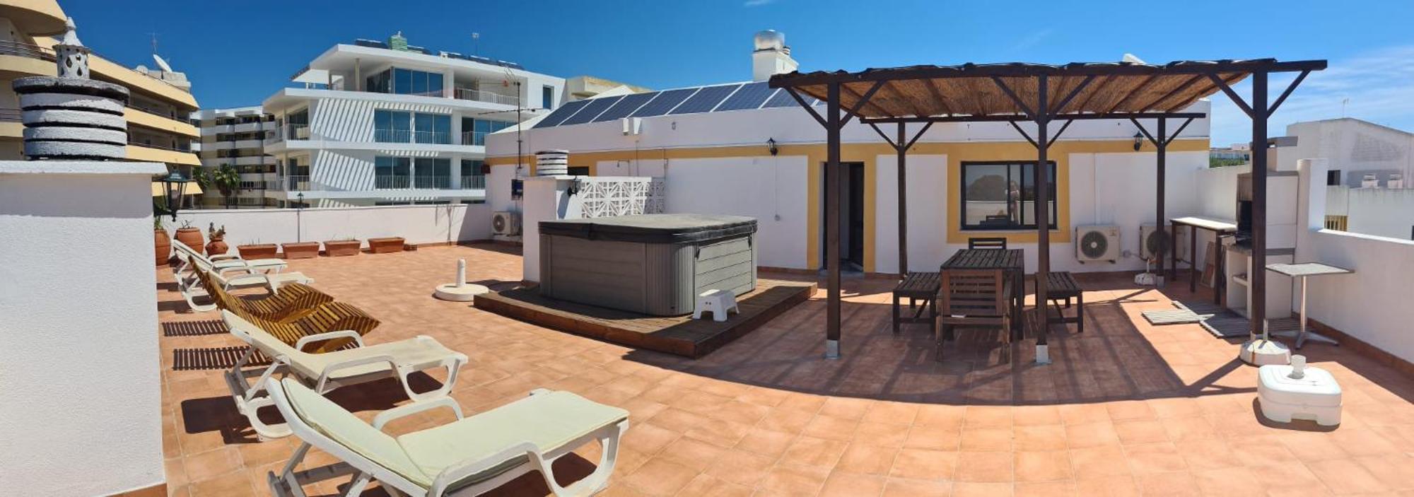 Apartamento Penthouse With Panoramic View Vilamoura Habitación foto